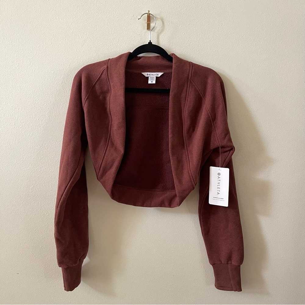 Athleta Retroplush Wrap Cardigan